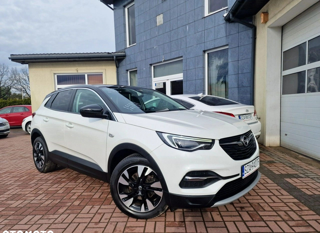 Opel Grandland X cena 77800 przebieg: 140000, rok produkcji 2019 z Zawiercie małe 781